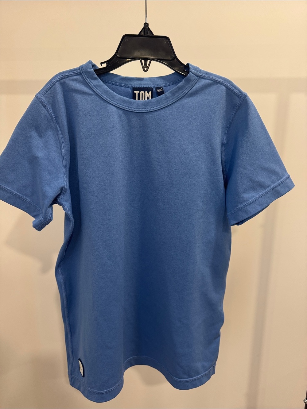 Tom & Teddy Kids Short Sleeve Rashguard in Blue